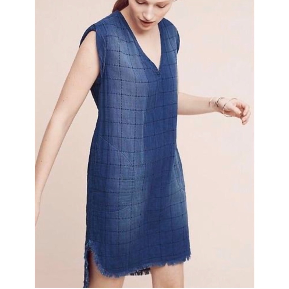Cloth & Stone Frayed Tunic Dress PM